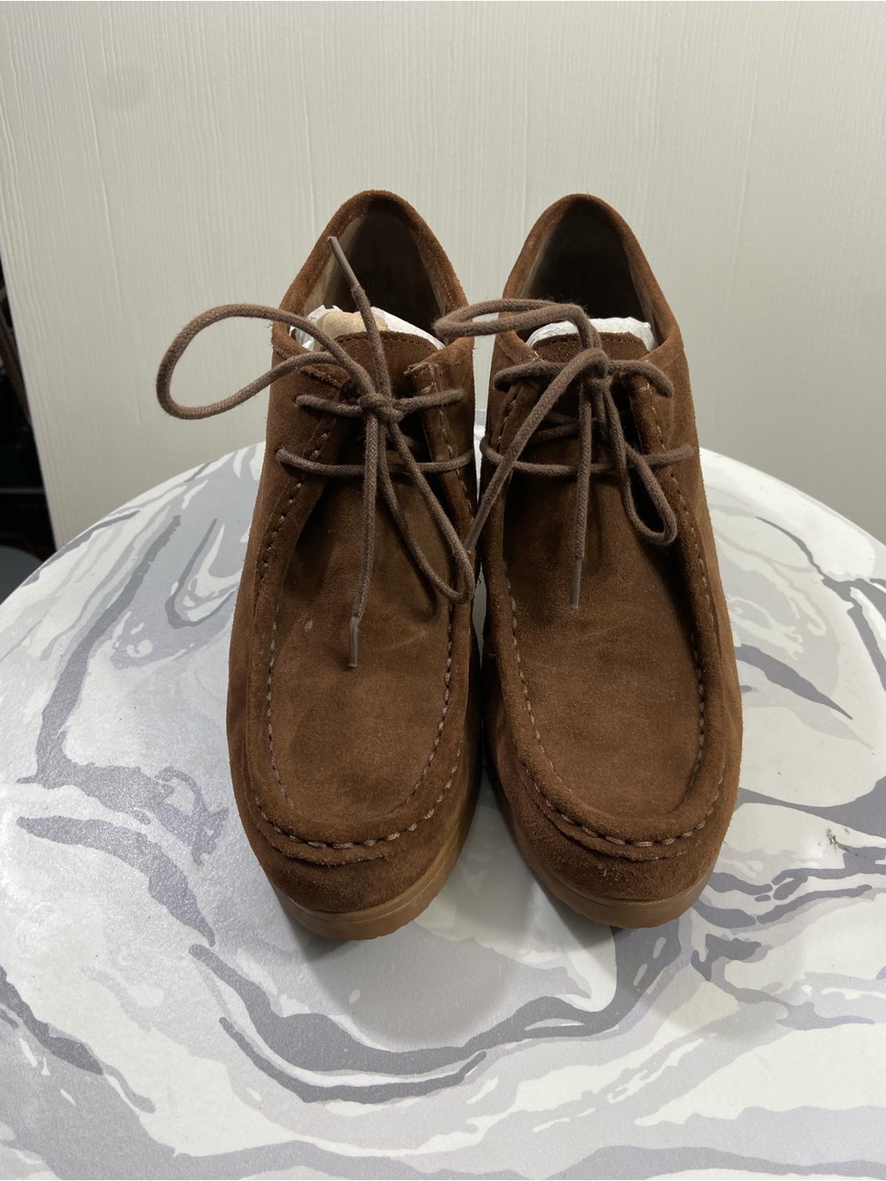 Ralph Lauren Brown Suede Chukka Boots